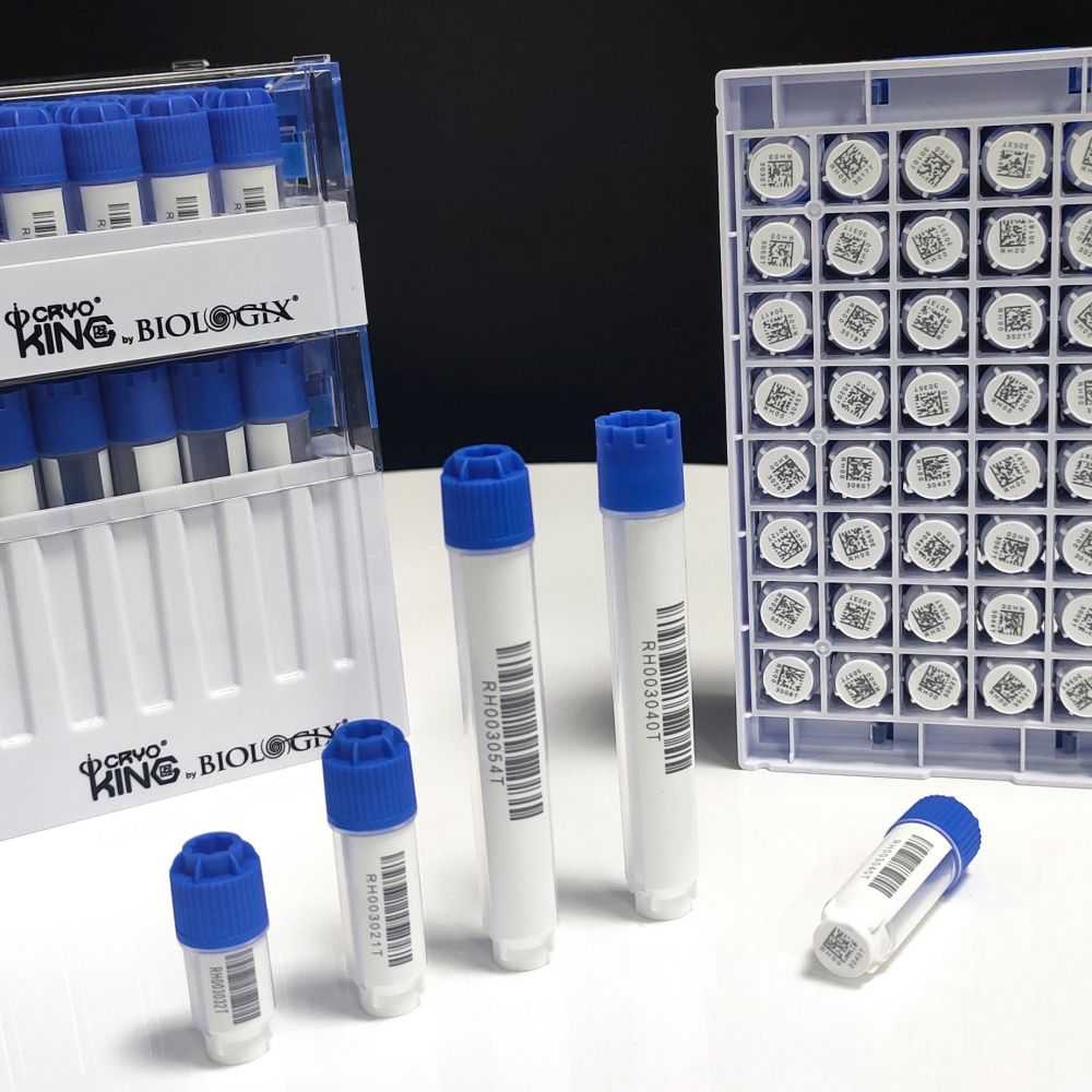 SBS Format Cryogenic Vials, External Thread