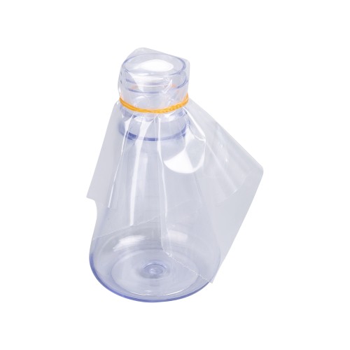  Bacterial culture conical flask, flat bottom, non-sterile.